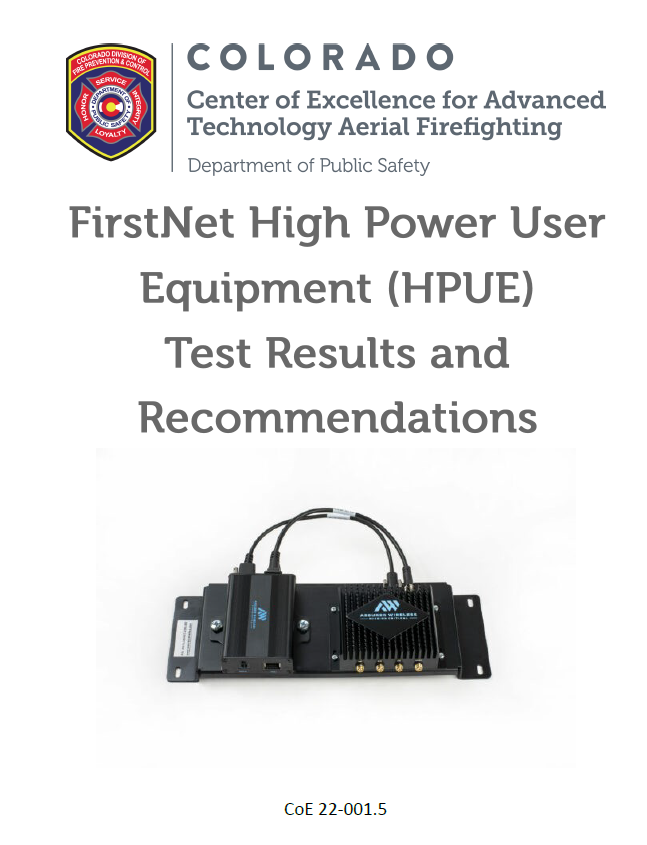 HPUE Cover Page